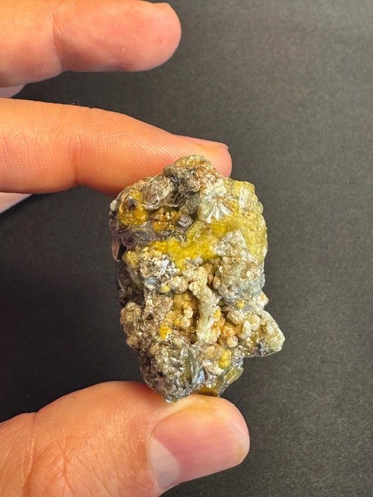 Mali Garnet with Mica – Natural Mineral Specimen from Africa – Collectible Stone, Raw Crystal