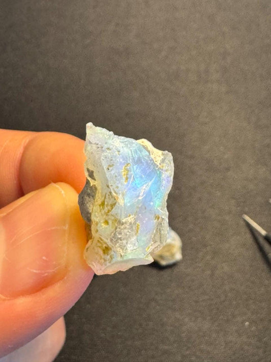 Ethiopian Welo Opal Rough: Play-of-Color Gemstone Parcel