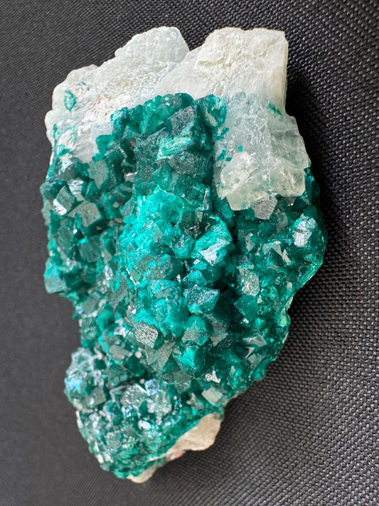 Natural Dioptase Crystal – Vivid Green Raw Mineral from Congo – Collector Specimen (131 g)