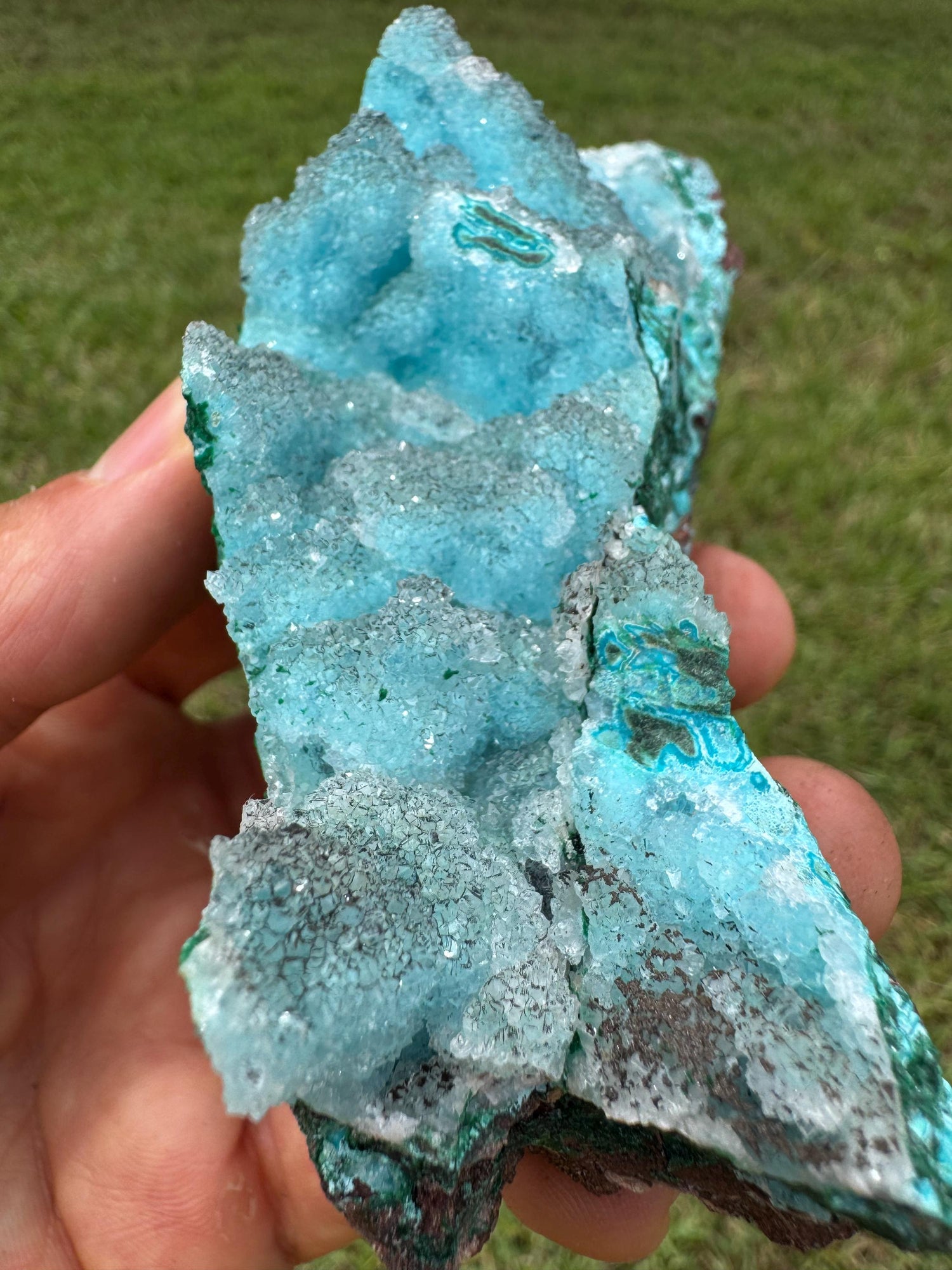 Druzy Chrysocolla