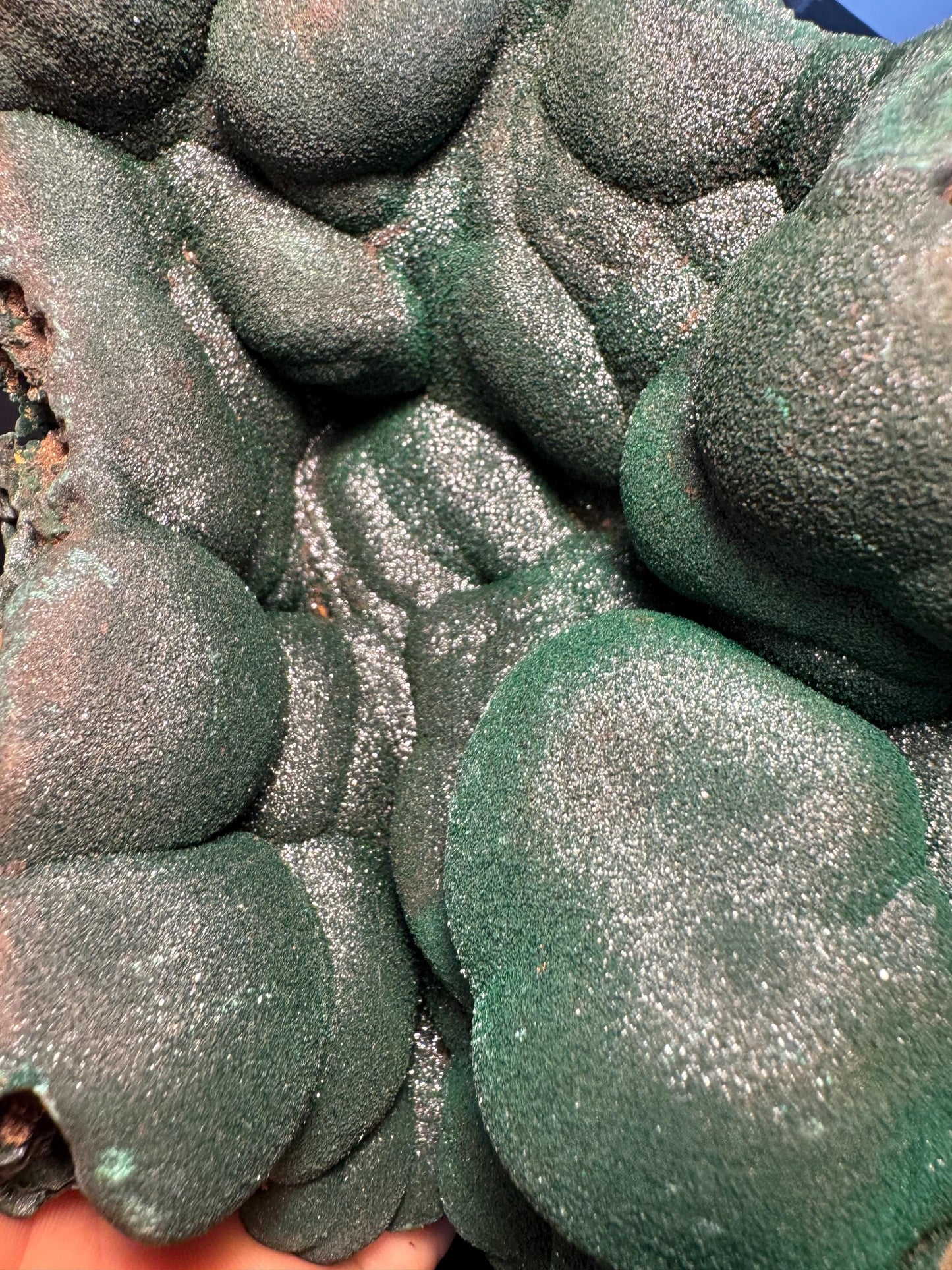 Botryoidal Malachite Specimen – Rare Mineral from Lubumbashi, Katanga (Congo) – Collectible Green Crystal