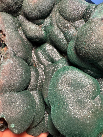 Botryoidal Malachite Specimen – Rare Mineral from Lubumbashi, Katanga (Congo) – Collectible Green Crystal