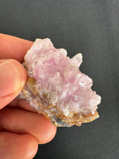 Cobalto-calcite – Sparkling Pink Translucent Crystals – Rare Collector Mineral Specimen (34 g)
