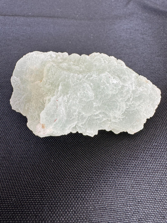 Prehnite with Calcite – Light Green Crystal from Mali – Rare Mineral Specimen (108 g)