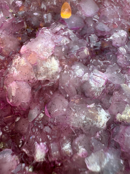 Cobalto-Calcite Pink Crystal Cluster from Congo – Rare Thick Crystals