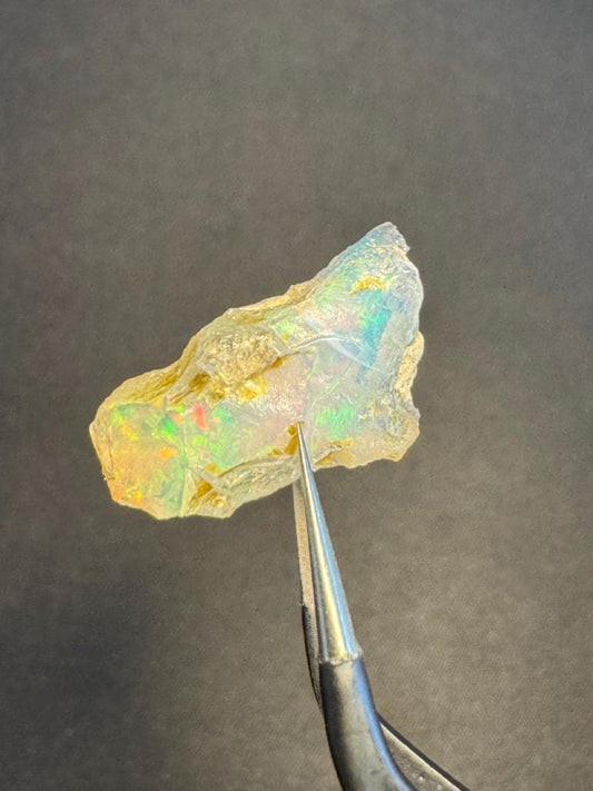 Ethiopian Welo Opal Rough: Play-of-Color Gemstone Parcel