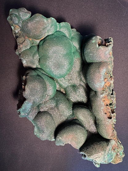 Botryoidal Malachite Specimen – Rare Mineral from Lubumbashi, Katanga (Congo) – Collectible Green Crystal