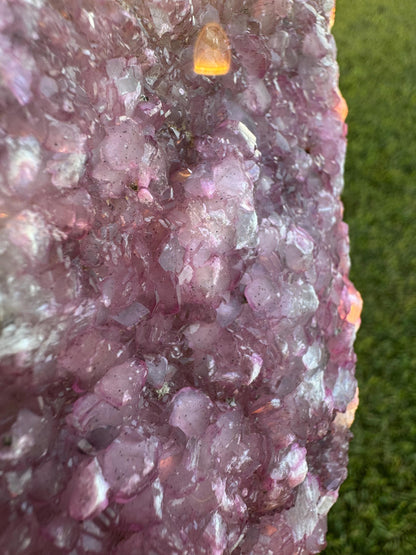 Cobalto-Calcite Pink Crystal Cluster from Congo – Rare Thick Crystals