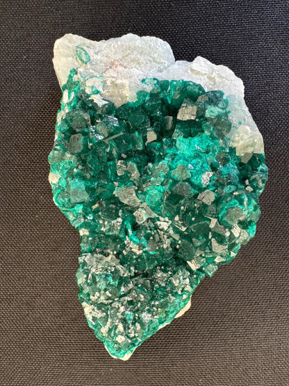 Natural Dioptase Crystal – Vivid Green Raw Mineral from Congo – Collector Specimen (131 g)
