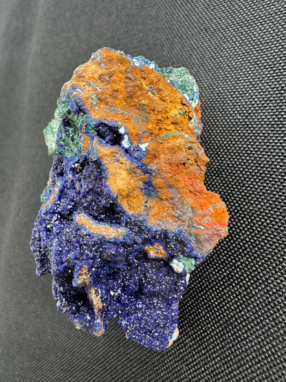 Azurite on Matrix – Deep Blue Mineral Specimen from Katanga, DR Congo – Collector’s Crystal