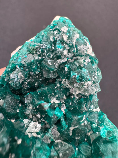 Natural Dioptase Crystal – Vivid Green Raw Mineral from Congo – Collector Specimen (131 g)