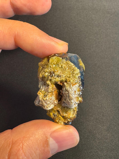 Mali Garnet with Mica – Natural Mineral Specimen from Africa – Collectible Stone, Raw Crystal