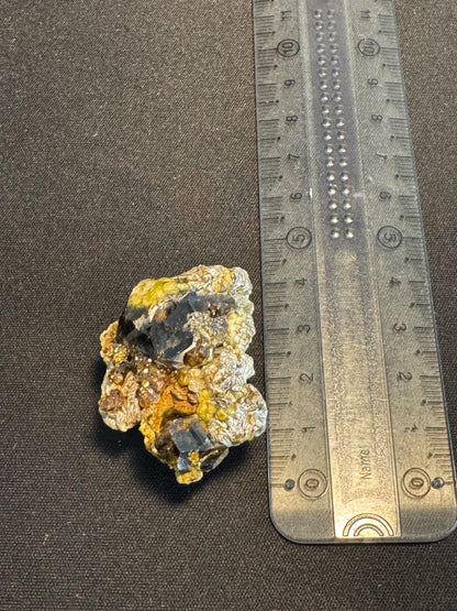 Mali Garnet with Mica – Natural Mineral Specimen from Africa – Collectible Stone, Raw Crystal