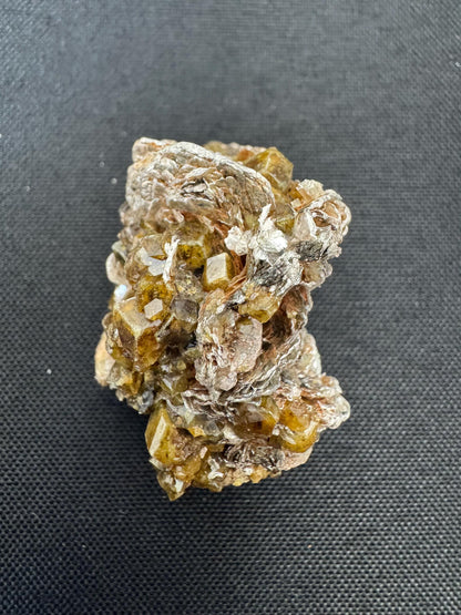 Mali Garnet with Mica – Rare Mineral Specimen from Sandaré, Kayes – Collector Crystal (69 g)