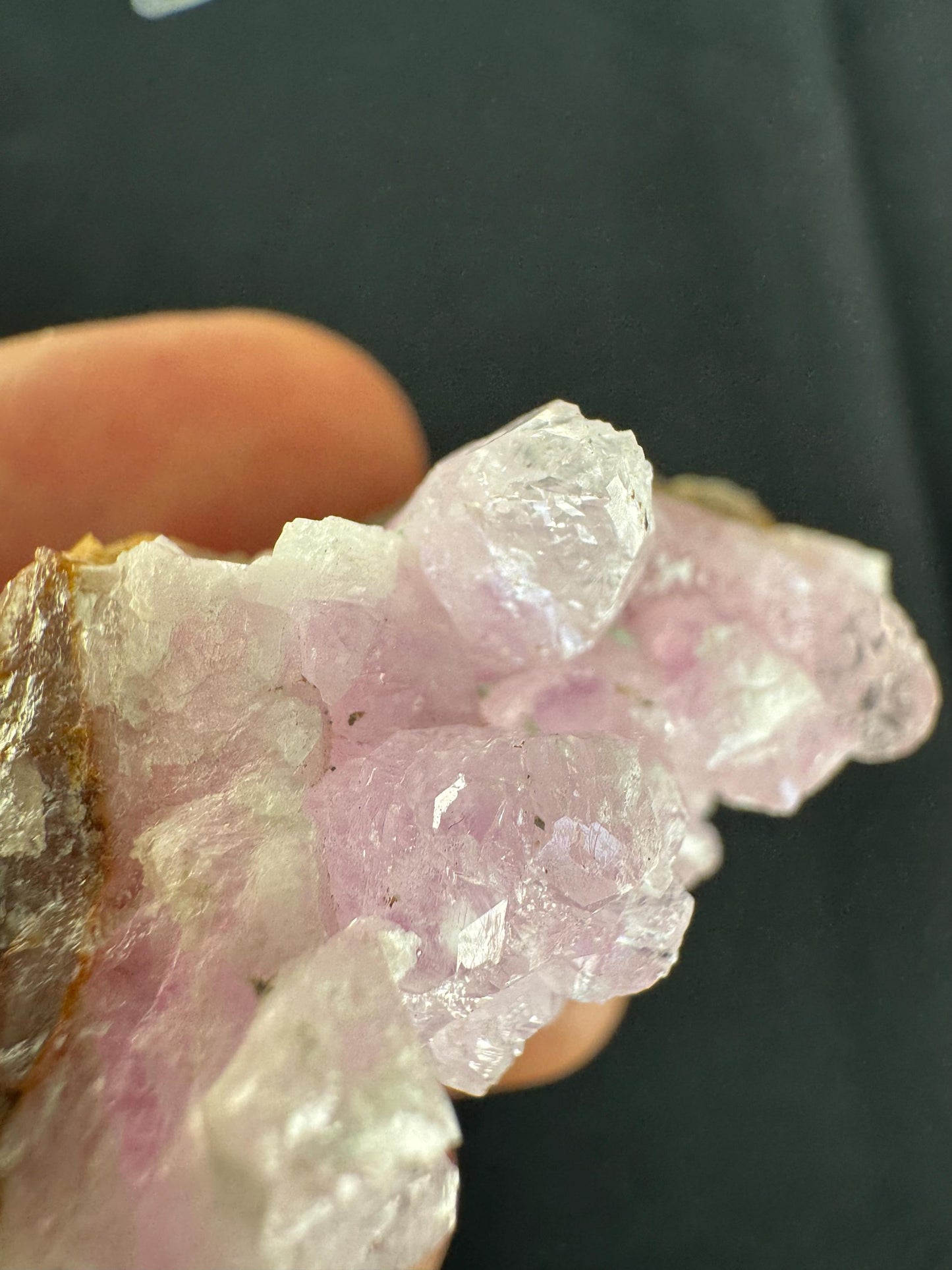 Cobalto-calcite – Sparkling Pink Translucent Crystals – Rare Collector Mineral Specimen (34 g)