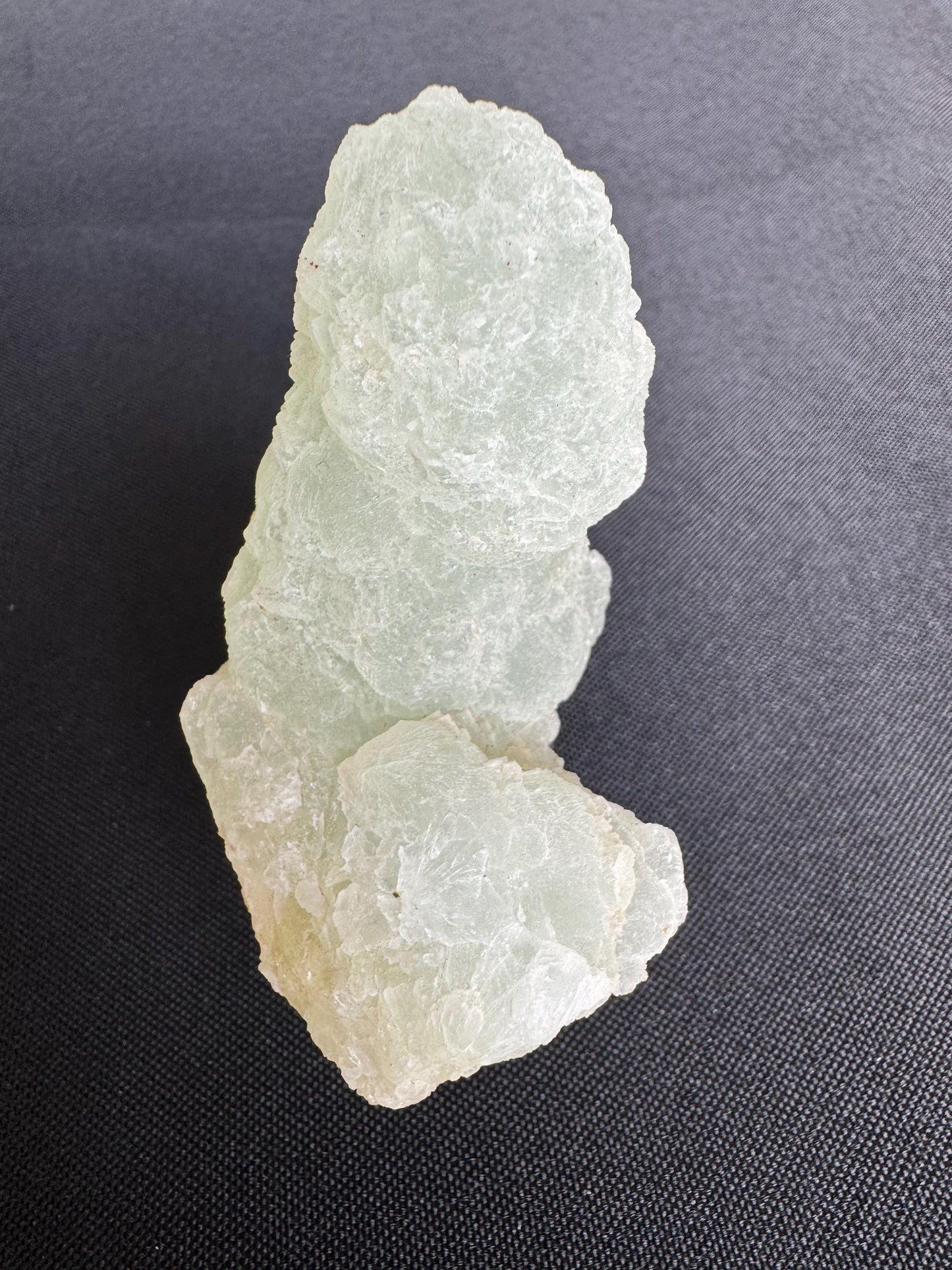 Natural Prehnite Stalactite – Light Green Mineral Specimen from Africa – 117g