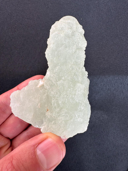 Prehnite Stalactite – Rare Green Crystal Formation from Mali – Collector Mineral Specimen (213 g)
