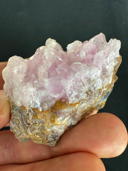 Cobalto-calcite – Sparkling Pink Translucent Crystals – Rare Collector Mineral Specimen (34 g)